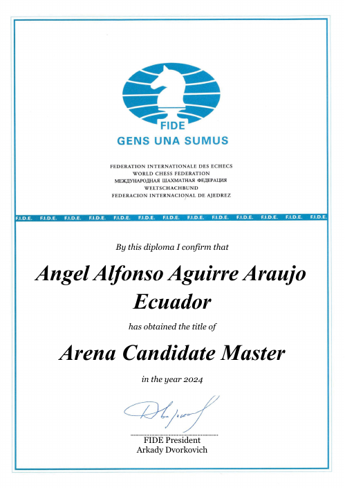User certificate