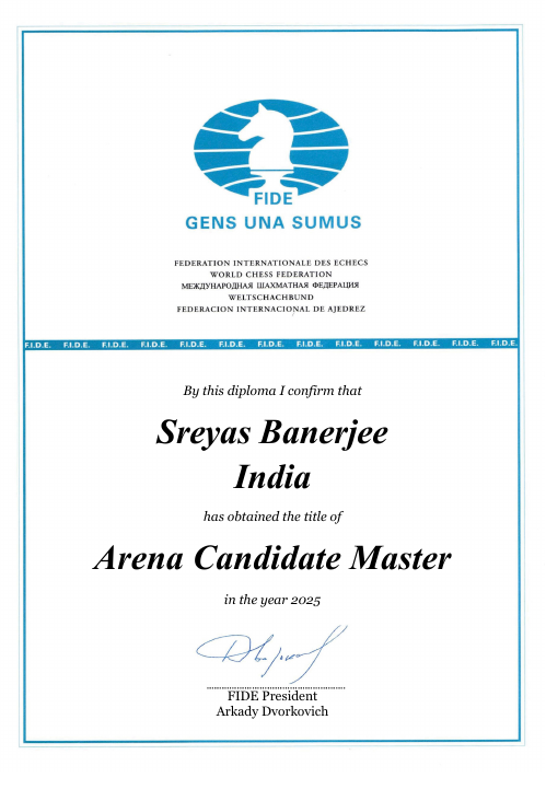 User certificate