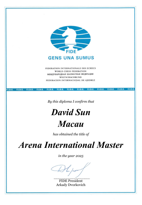 User certificate