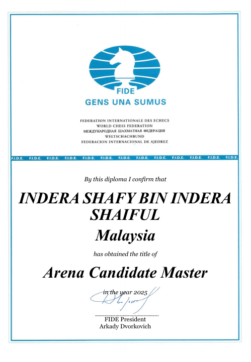 User certificate