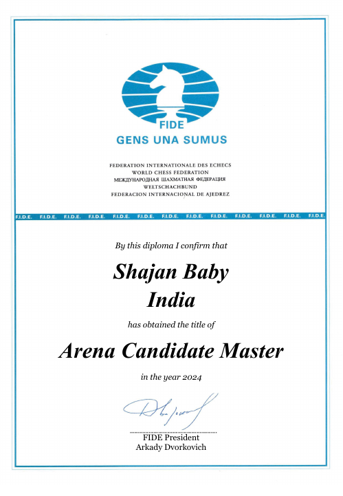 User certificate