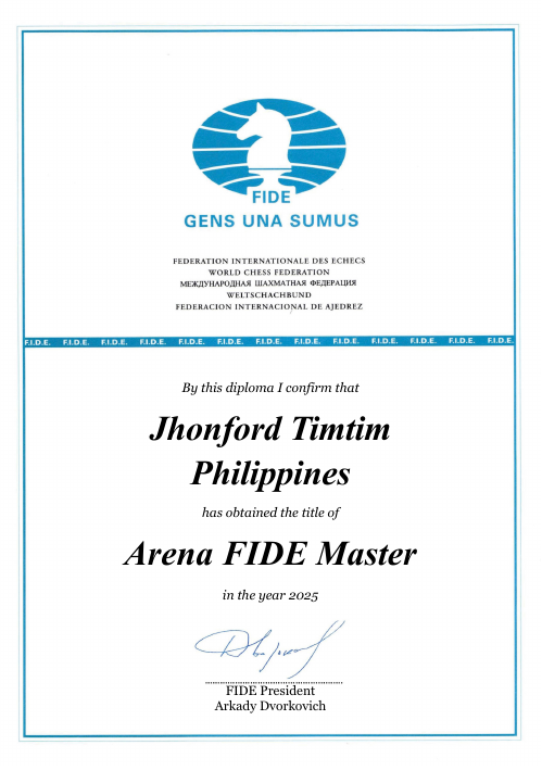 User certificate