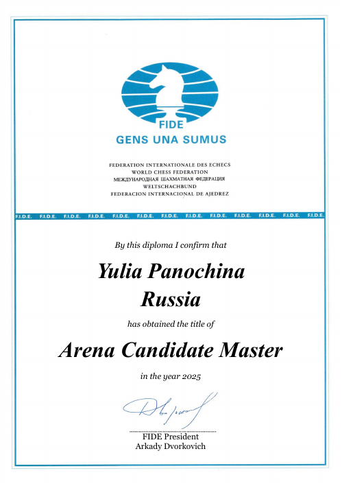 User certificate