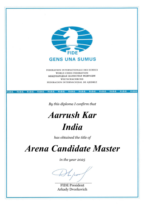 User certificate
