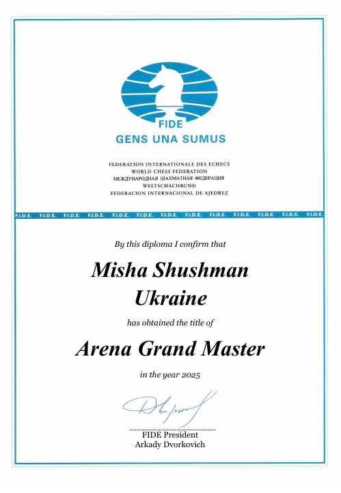 User certificate