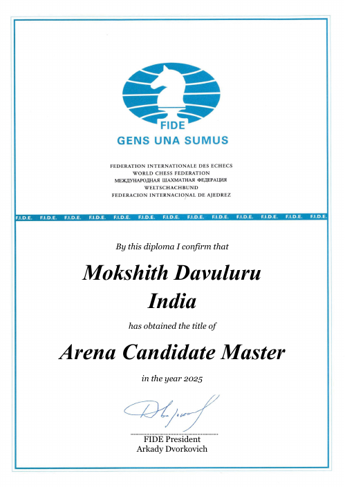 User certificate