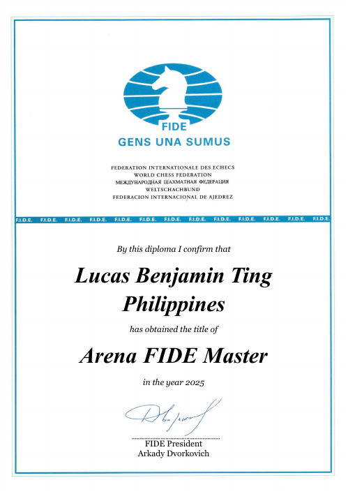User certificate