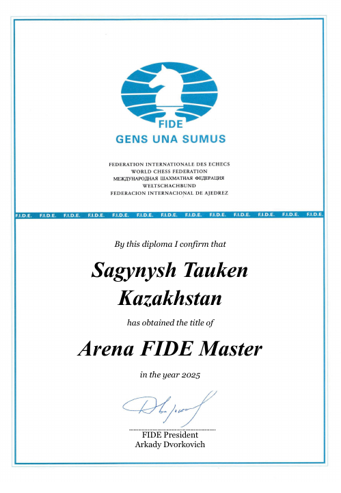 User certificate