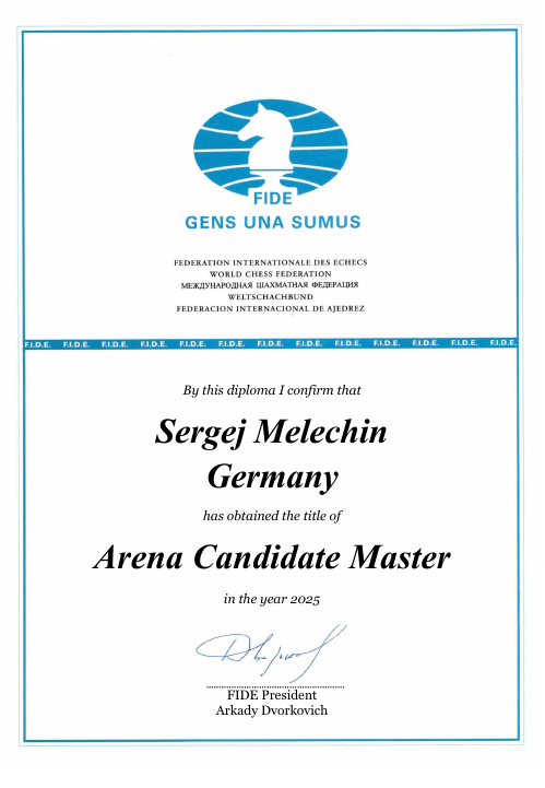 User certificate