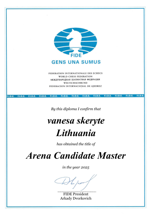 User certificate