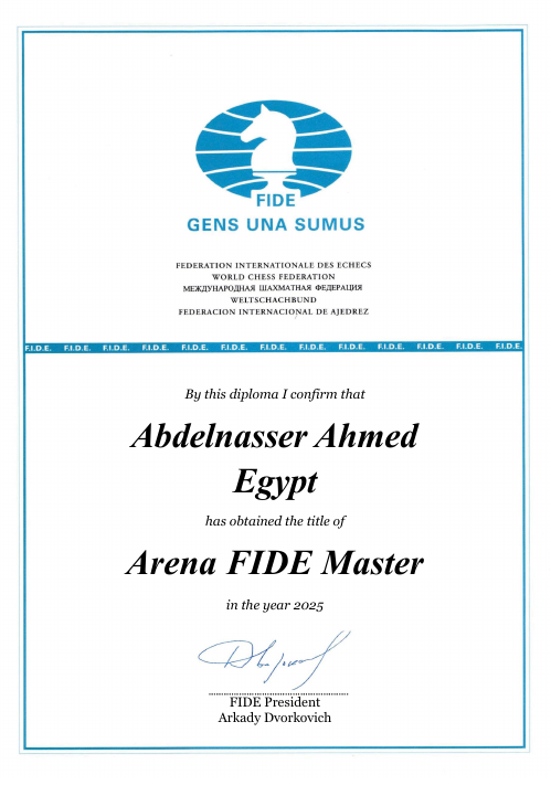 User certificate