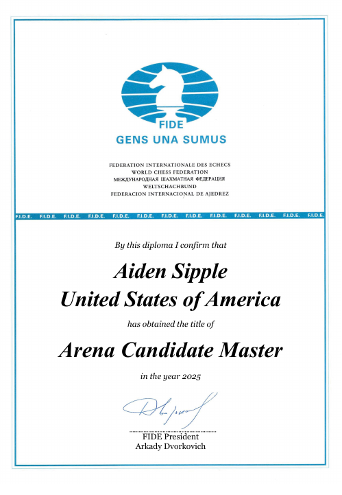 User certificate