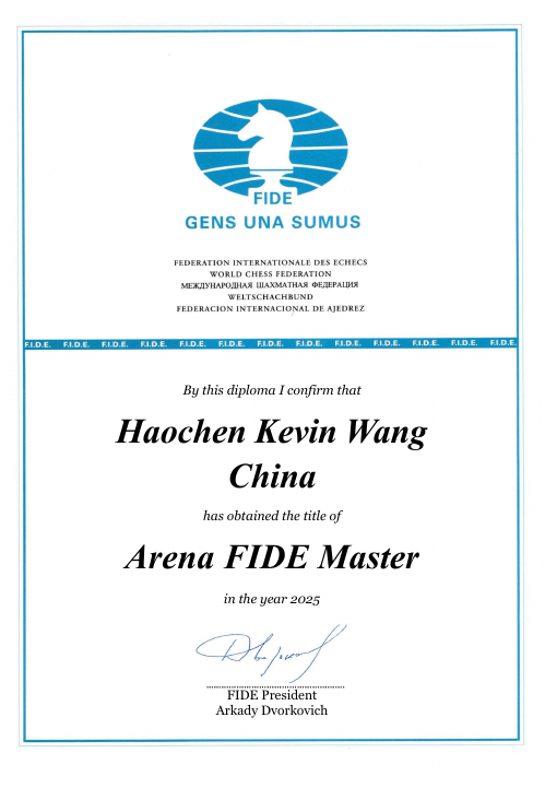 User certificate