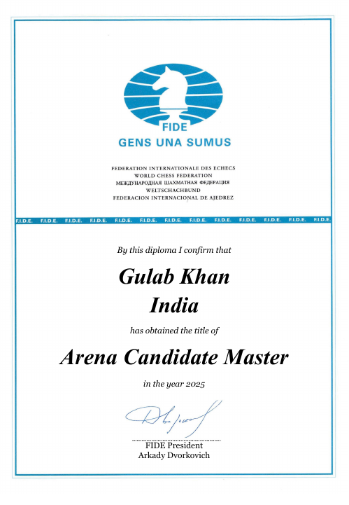 User certificate