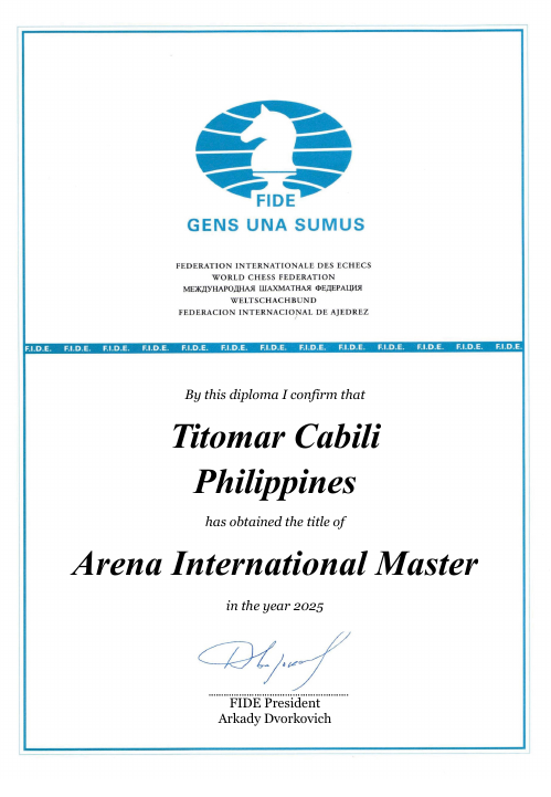 User certificate