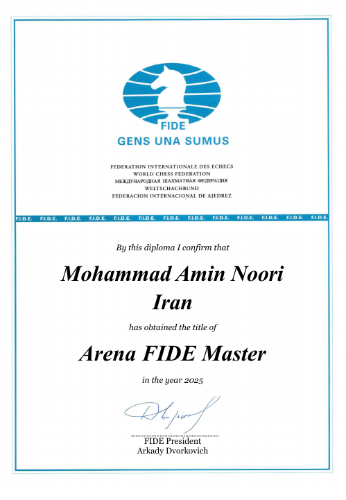User certificate