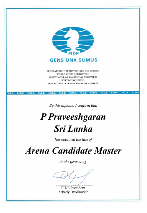 User certificate