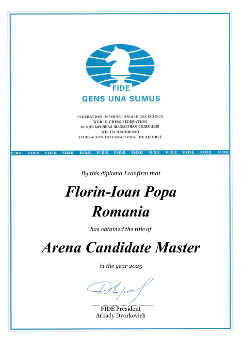 User certificate