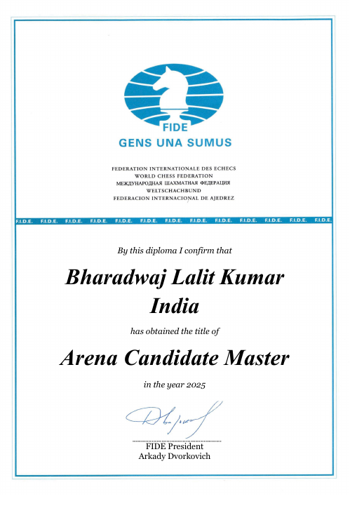 User certificate