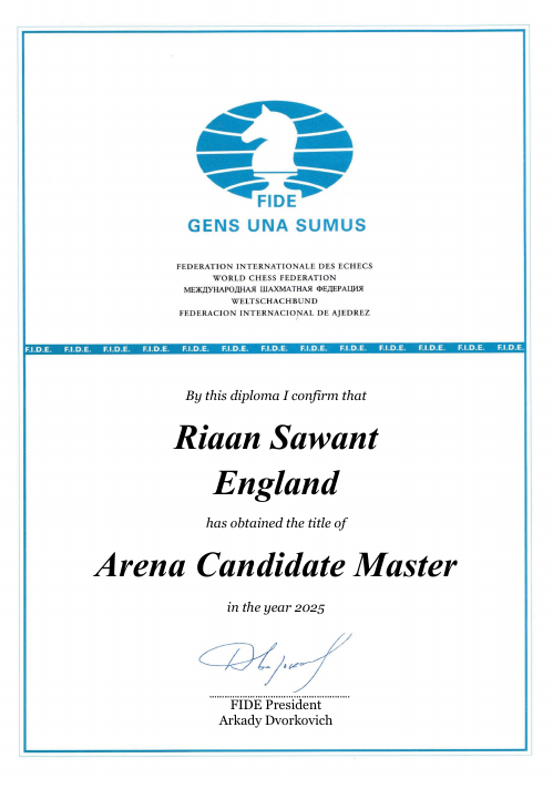 User certificate