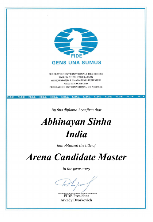 User certificate