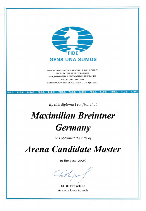 User certificate