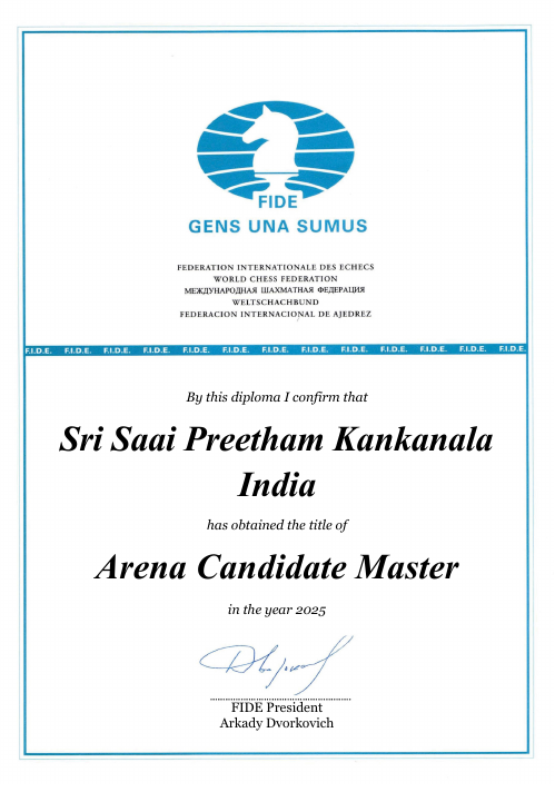 User certificate
