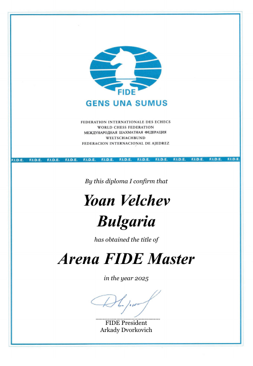 User certificate