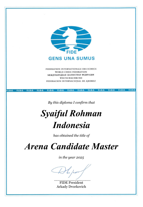 User certificate