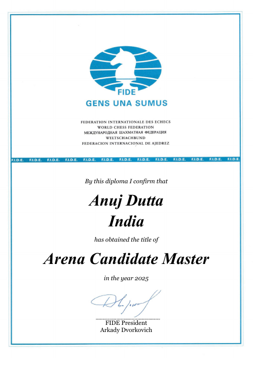 User certificate