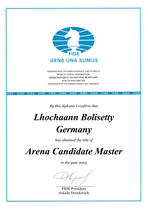 User certificate