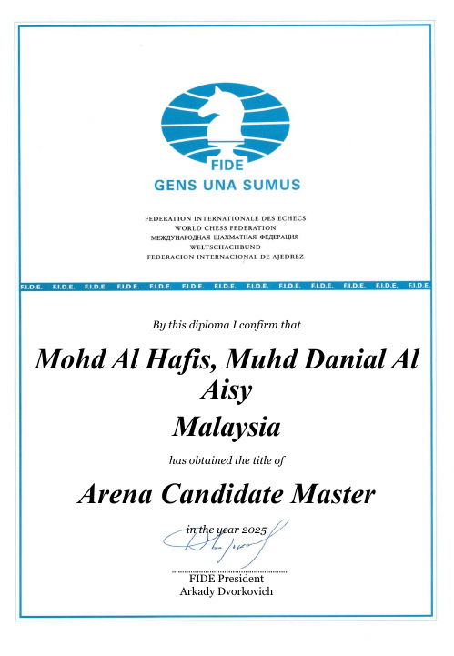 User certificate