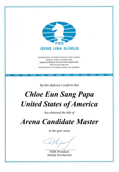 User certificate