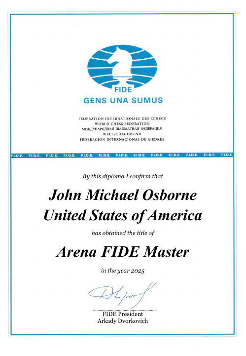 User certificate