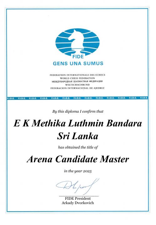 User certificate