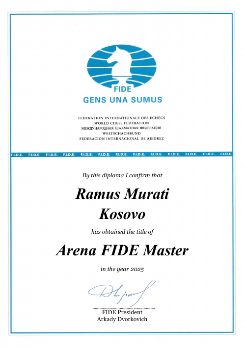 User certificate