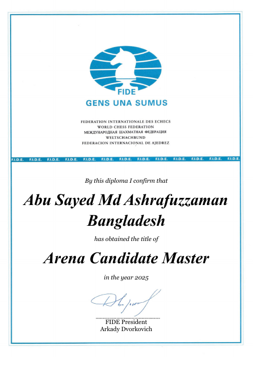 User certificate