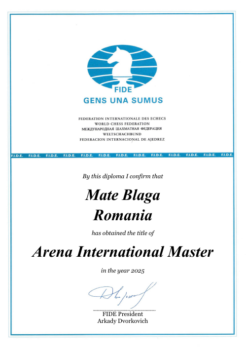 User certificate