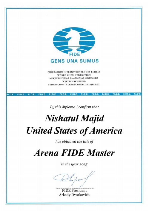 User certificate