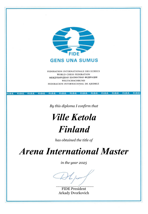 User certificate