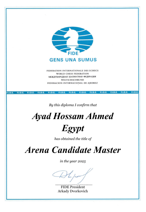 User certificate