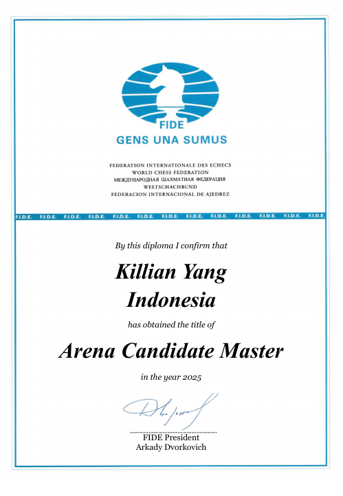 User certificate