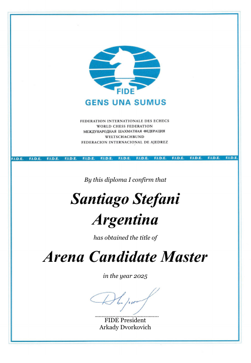 User certificate
